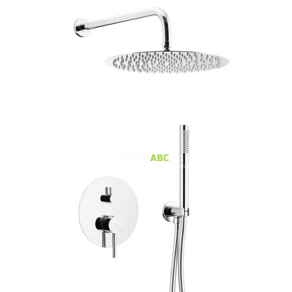 Bateria wannowo-natryskowa podtynkowa + komplet prysznicowy KFA MOZA 5039-501-00