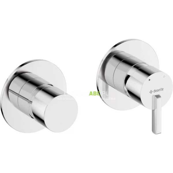 Bateria wannowo-prysznicowa podtynkowa Deante SILIA BQS 046P pozioma