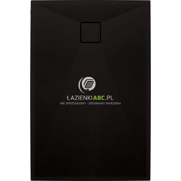 Brodzik granitowy prostokątny 100x90 Deante CORREO KQR N45B czarny