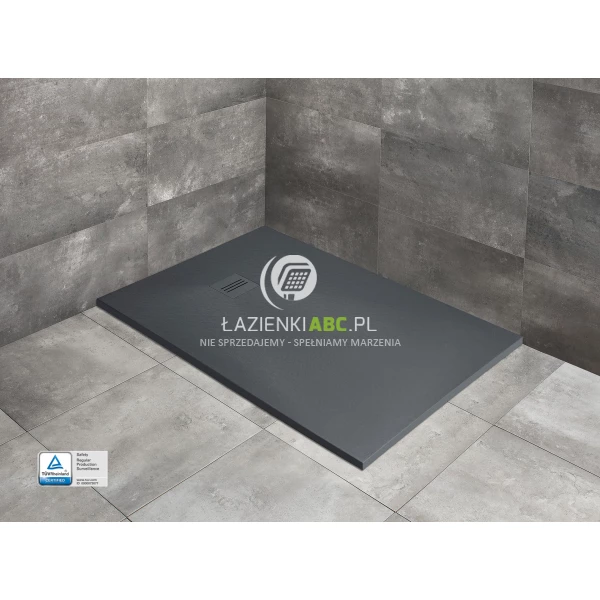 Brodzik prostokątny 120x90 Radaway KYNTOS F HKF12090-64 antracyt