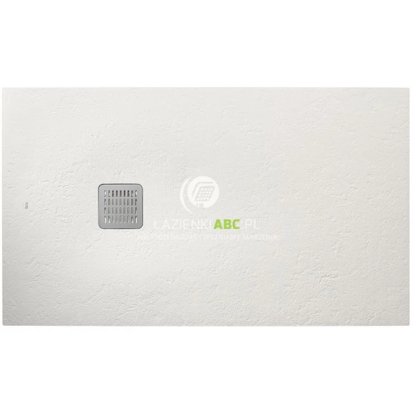 Brodzik prostokątny 160x100 + syfon Roca TERRAN AP1016403E801650 beżowy