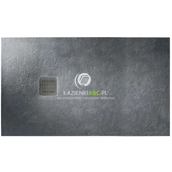 Brodzik prostokątny 180x100 Roca TERRAN AP1017083E801200 szary łupek