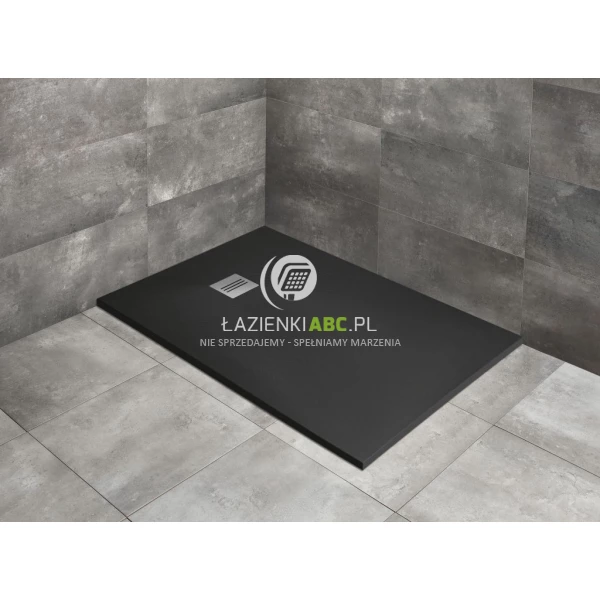 Czarny brodzik prostokątny 120x90 Radaway KYNTOS F HKF12090-54