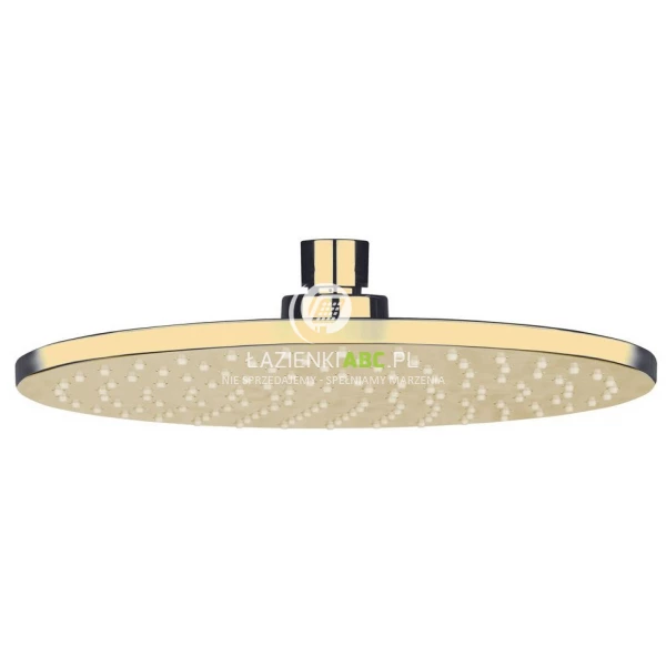 Deszczownica okrągła 22 cm Oltens ATRAN 37004800 złota