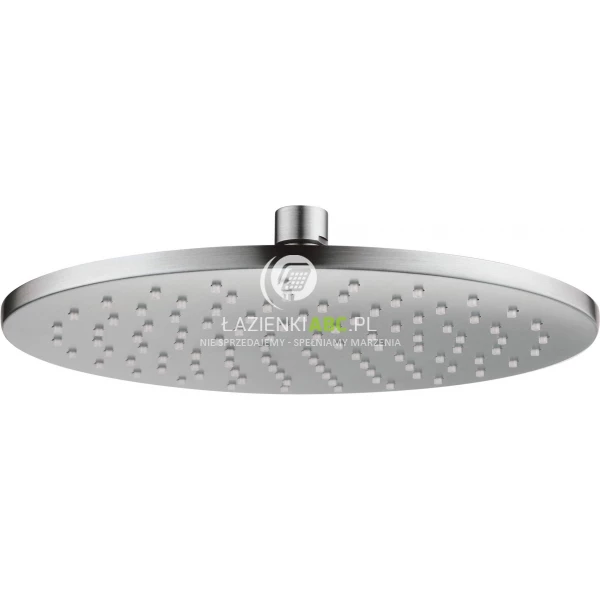 Deszczownica okrągła 25 cm Deante Cascada NAC F00K stal szczotkowana