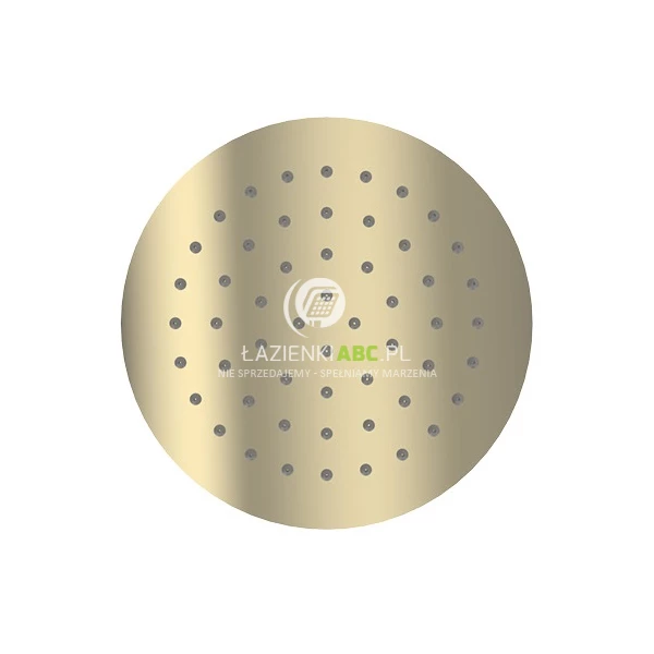 Deszczownica okrągła 25 cm slim Excellent AREX.3025GL złota