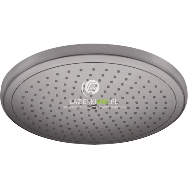 Deszczownica okrągła 28 cm Hansgrohe CROMA 26220340 czarny chrom szczotkowany