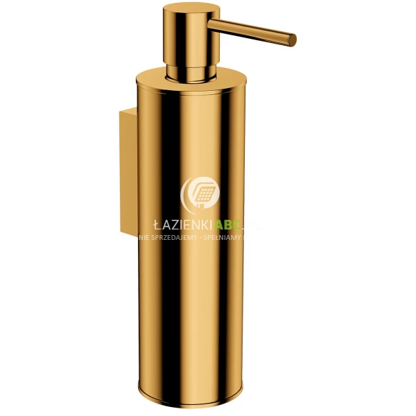 Dozownik mydła w płynie wiszący Omnires MODERN PROJECT MP60721GL złoty