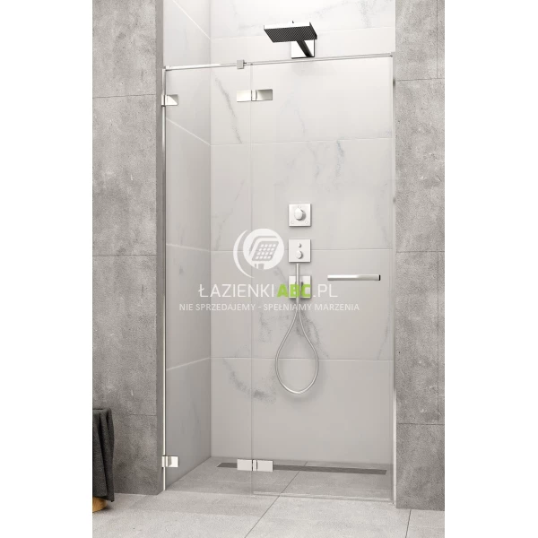 Drzwi prysznicowe 100x200 Radaway ARTA DWJ 386441-03-01R + 386012-03-01R prawe