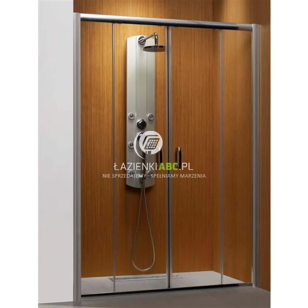 Drzwi prysznicowe 150x190 Radaway PREMIUM PLUS DWD 33393-01-01N
