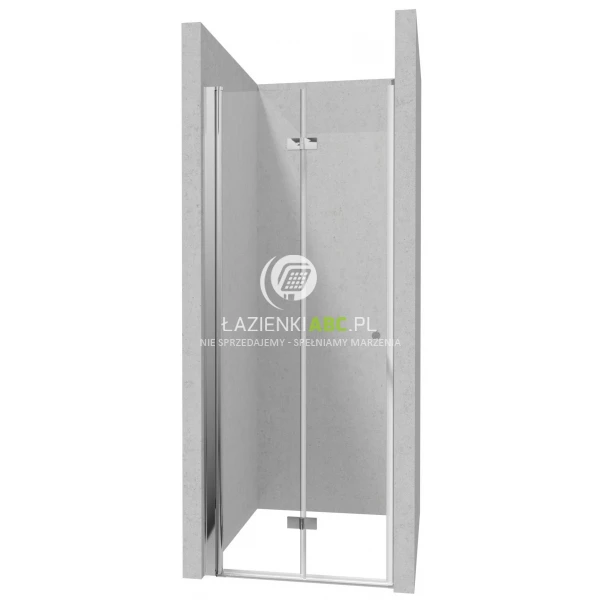 Drzwi prysznicowe 80 cm Deante KERRIA KTSX042P chrom