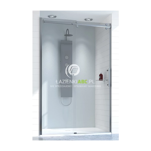 Drzwi prysznicowe przesuwne 160-170 cm Sanplast ALTUS 600-121-1561-42-401 cm/sbW0