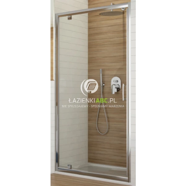 Drzwi prysznicowe przesuwne uchylne 100 cm Sanplast TX5 600-271-1060-01-401 biewW0
