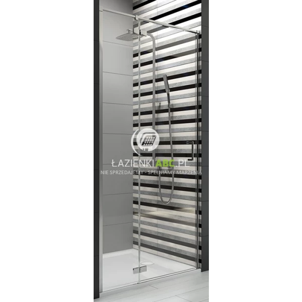 Drzwi prysznicowe wnękowe 80 cm Sanplast FREE II 600-261-0300-42-401 cm/sbW0