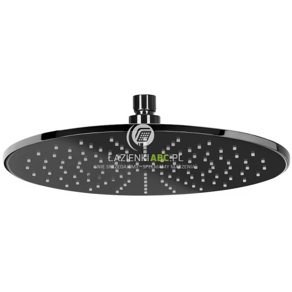 Głowica prysznicowa mosiężna Roca BLACK A5B3950CN0 okrągła