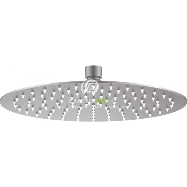 Głowica prysznicowa okrągła Deante CASCADA NAC F10K stal szczotkowana