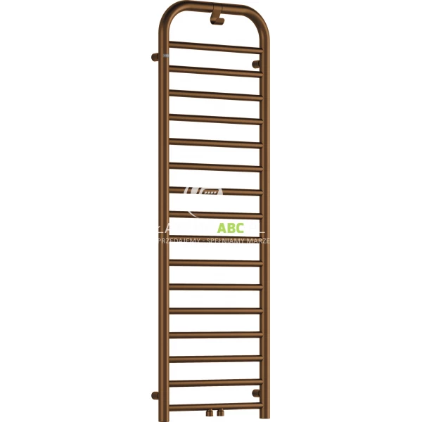 Grzejnik wodno-elektryczny 50x157 586W Deante SILIA AGI CG51 brąz szczotkowany