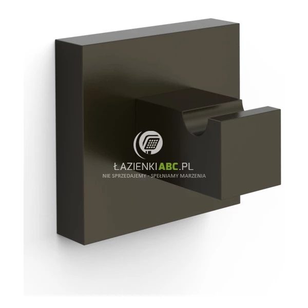 Haczyk łazienkowy Tres 10723620KMB czarny brąz