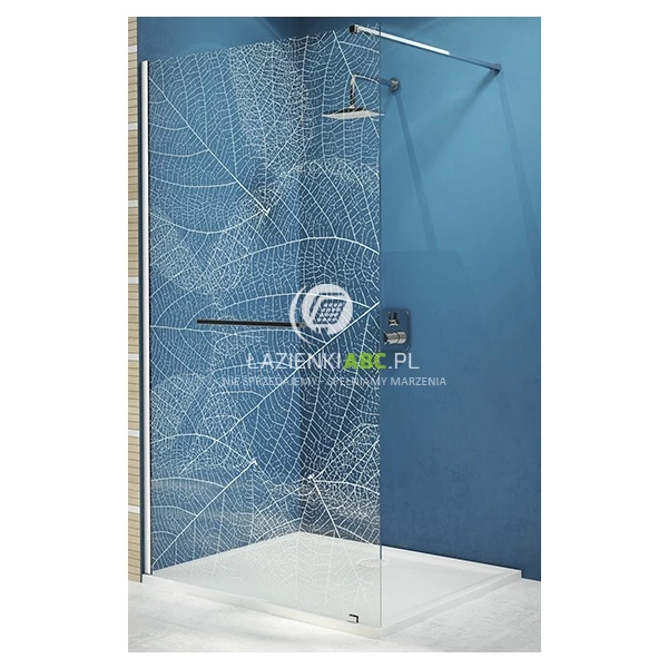 Kabina Walk-In 80 cm Sanplast FREE II 600-261-0420-42-401 cm/sbW0