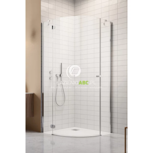 Kabina półokrągła 90x90x195  Radaway TORRENTA PDJ 131700-01-01 lewa