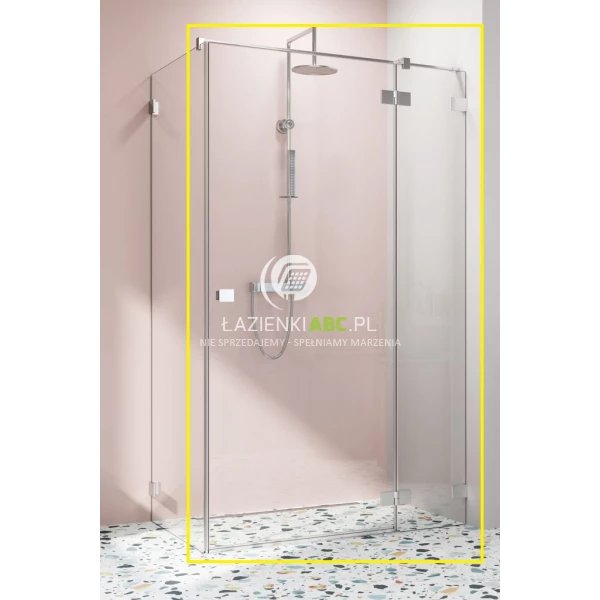 Kabina prysznicowa front 120x200 Radaway ESSENZA PRO KDJ 10097120-01-01R prawa