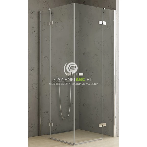 Kabina prysznicowa kwadratowa 80x80x200 New Trendy REFLEXA EXK-5162