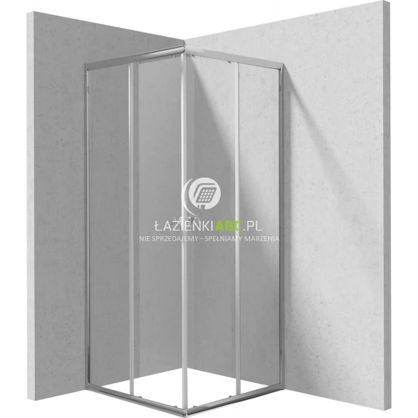 Kabina prysznicowa kwadratowa 90 cm Deante CILANTRO KYI 041K