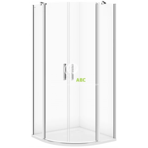 Kabina prysznicowa półokrągła 90x90 Cersanit MODUO S162-010