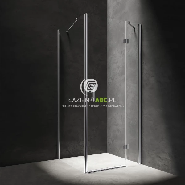 Kabina prysznicowa prostokątna 90x70 Omnires MANHATTAN MH9070CRTR