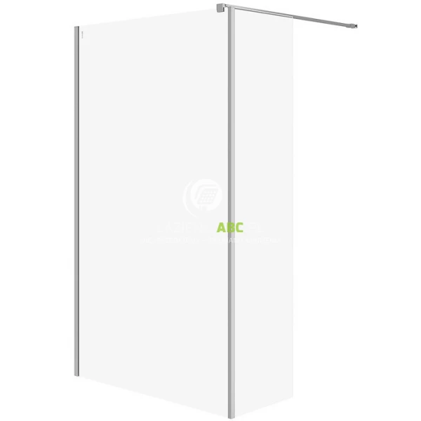 Kabina walk-in ze ścianką stałą 120x50x200 Cersanit MILLE S601-177