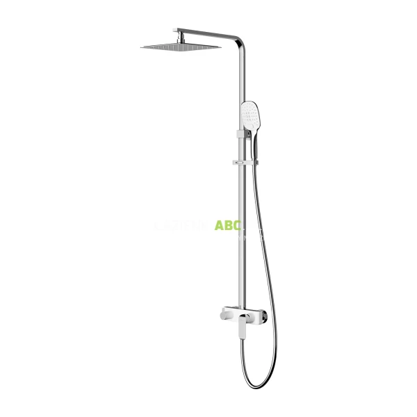 Kolumna prysznicowa Omnires SACRAMENTO SC2344CRB chrom/biały