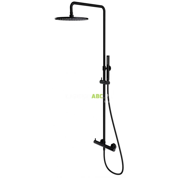 Kolumna prysznicowa Omnires Y Y1244MBL czarny półmat