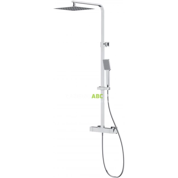 Kolumna prysznicowa z baterią termostatyczną Cersanit CITY S951-341 prostokątna