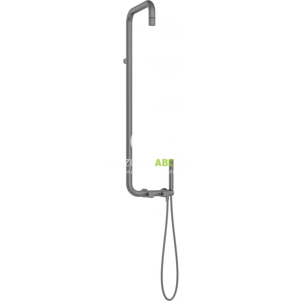 Kolumna prysznicowa z deszczownicą Deante SILIA NQS D4XM titanium