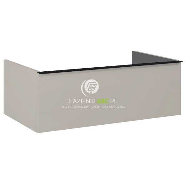 Komoda łazienkowa 80 cm 1S Elita LOOK RE080803027020 fume matt