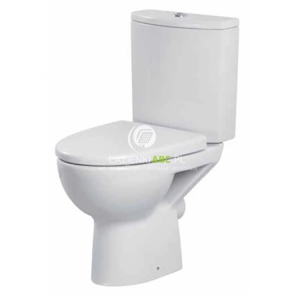 Kompakt WC 78 cm poziomy + deska sedesowa Cersanit PARVA K27-001