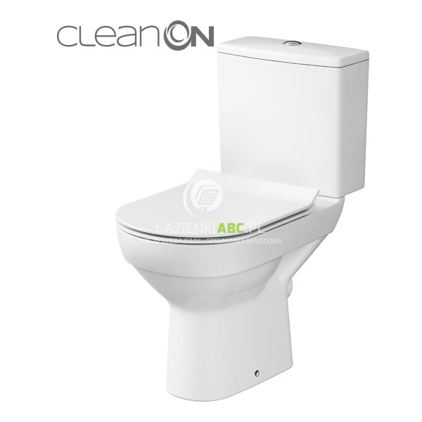 Kompakt WC + deska sedesowa SLIM Cersanit CITY K35-037