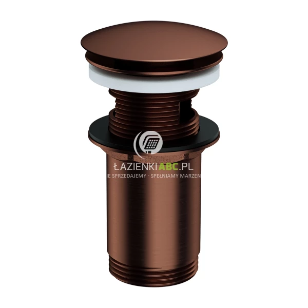 Korek klik-klak umywalkowy Omnires A706ORB miedź antyczna
