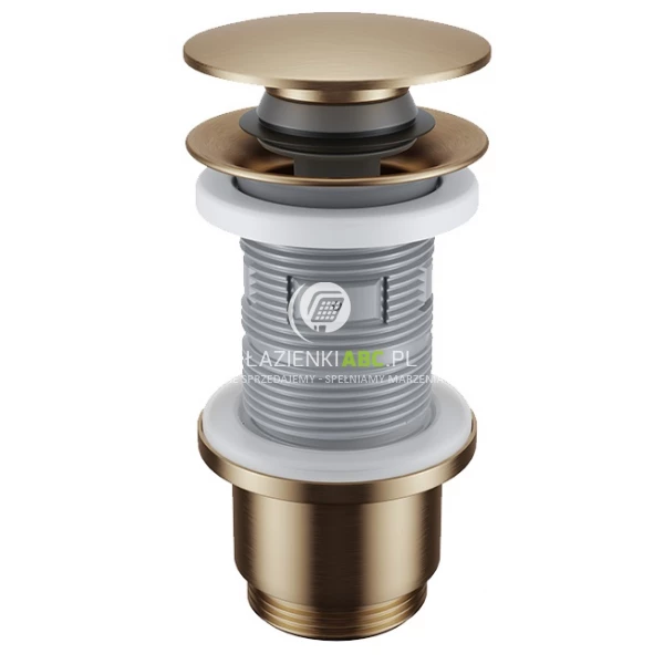 Korek umywalkowo-bidetowy klik-klak Excellent ARIN.1485.01CB miedziany szczotkowany
