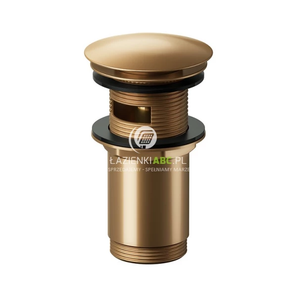 Korek umywalkowy klik-klak Cersanit S951-846 miedź szczotkowana