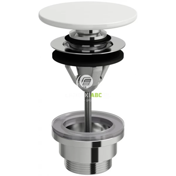 Korek umywalkowy klik-klak Laufen H8981920000001 biały