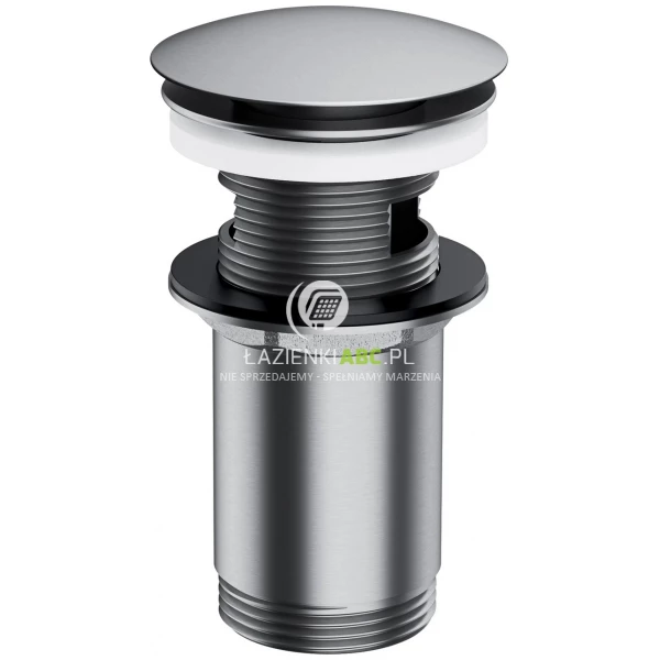 Korek umywalkowy klik-klak Omnires A706NI nikiel szczotkowany