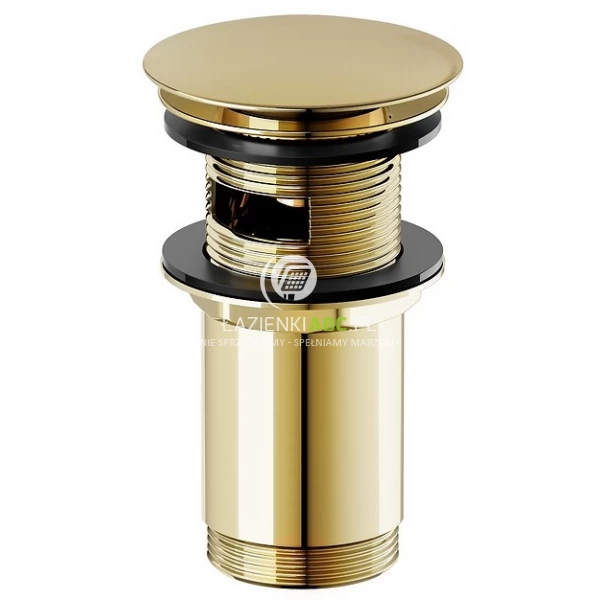 Korek uniwersalny umywalkowy klik-klak Cersanit S951-703 złoty