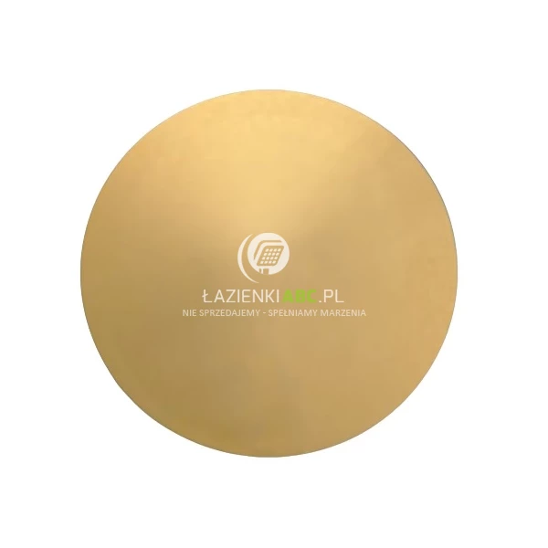 Korek wannowy klik-klak z powłoką PVD AD naturalnie AWA-003ZP złoty połysk