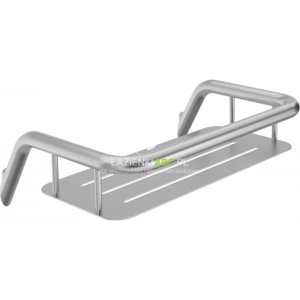 Koszyk prysznicowy 27,6x18,6 Deante SILIA ADI F551 stal szczotkowana