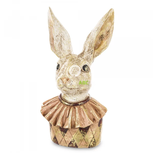 Królik zając popiersie figurka 22cm Pierrot163975