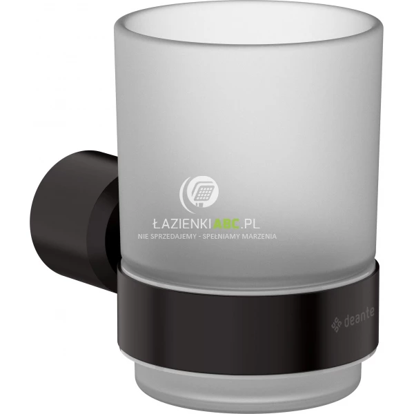 Kubek ścienny Deante ARNIKA ADA N911 czarny mat