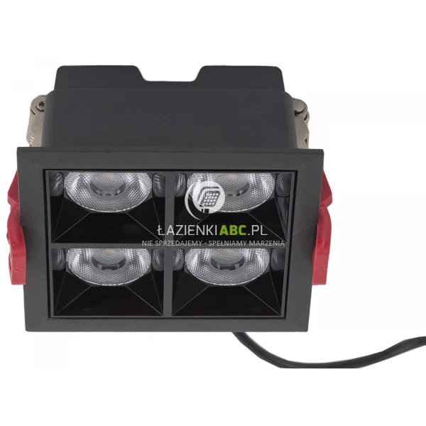 Lampa sufitowa 16 W, 3000 K Nowodvorski MIDI LED 10061 czarna