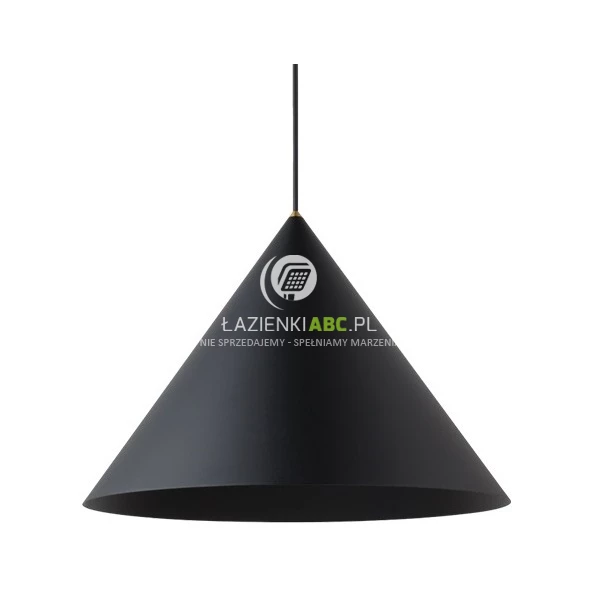 Lampa wisząca Nowodvorski ZENITH M 8001 czarna/mosiądz