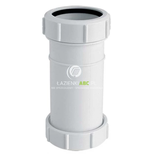 McAlpine 40G-WH przedłużka / złączka nakrętno-nakrętna 40x40 mm